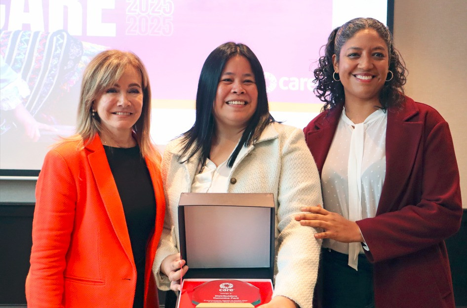 Reconocimiento recibido a Cummins Peru por parte de Care