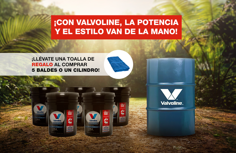 Promocion de Cummins y Valvoline