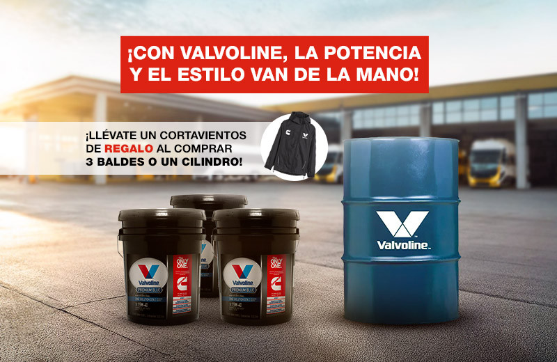 Promocion de lubricantes Valvoline a nivel nacional