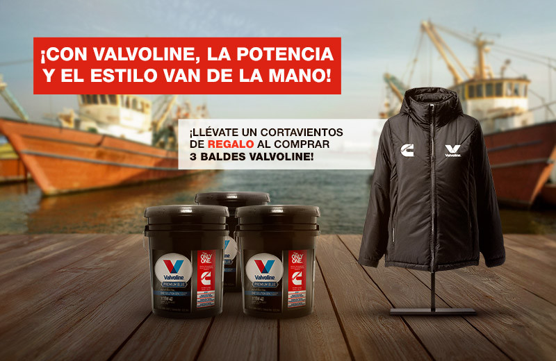 Promocion de lubricantes Valvoline para el sector pesca en peru