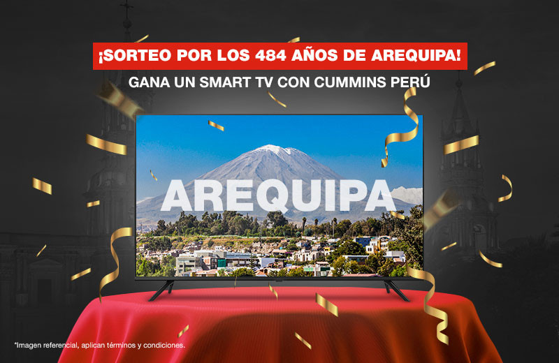 Sorteo de TV por el aniversario de Arequipa