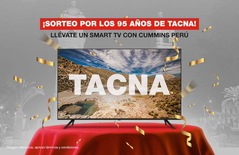 Sorteo de TV por el aniversario de Tacna